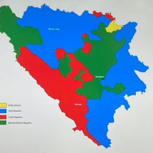 U Zagrebu predstavljena karta BiH sa tri entiteta