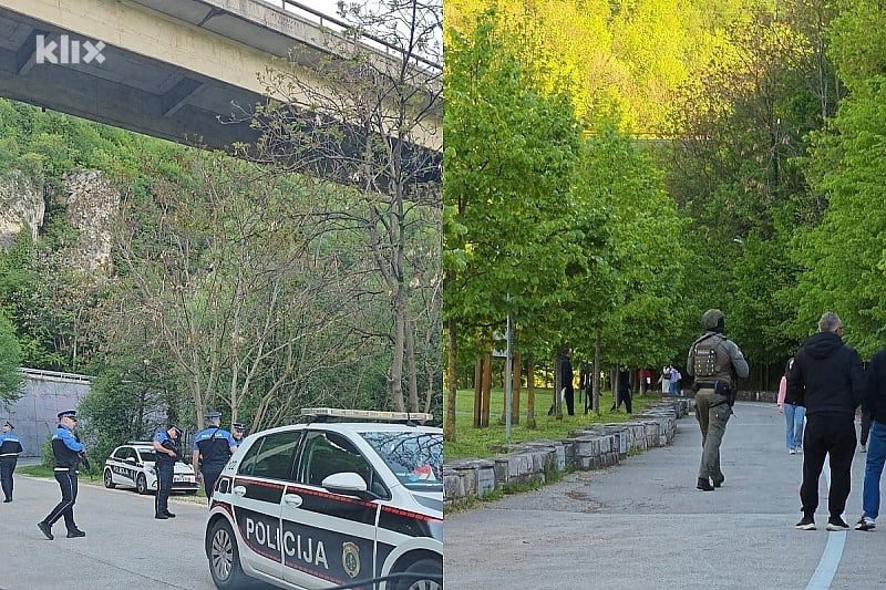 U toku potraga za osumnjičenim za ubistvo na Dobrinji, veliki broj policajaca na Darivi