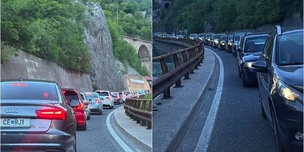 Teška noć za vozače: Nepregledne kolone od Jablanice prema Sarajevu