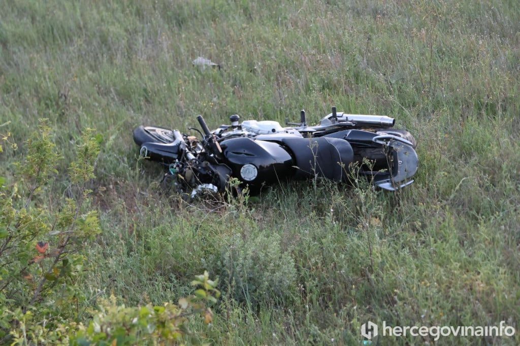 Tragedija kod Mostara: Motociklista poginuo nakon slijetanja s ceste