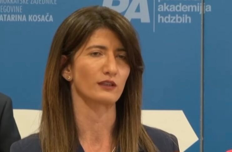 Darijana Filipović: Treći entitet je opcija ako Hrvati ne mogu zaštiti svoja prava