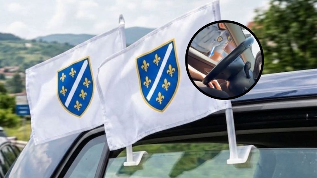 Sarajlija tvrdi da je kažnjen sa 100 KM zbog zastavica s ljiljanima, sve snimao