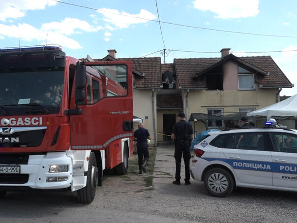 Požar u Brčkom: Stanar skočio kroz prozor kako bi spasio jednogodišnje dijete